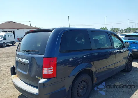 2008 Chrysler Town & Country Lx from USA, damaged, VIN 2A8HR44H98R621179